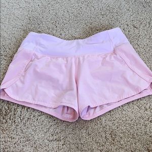 Light pink Lulu lemon shorts!